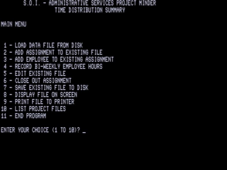 Screen shot